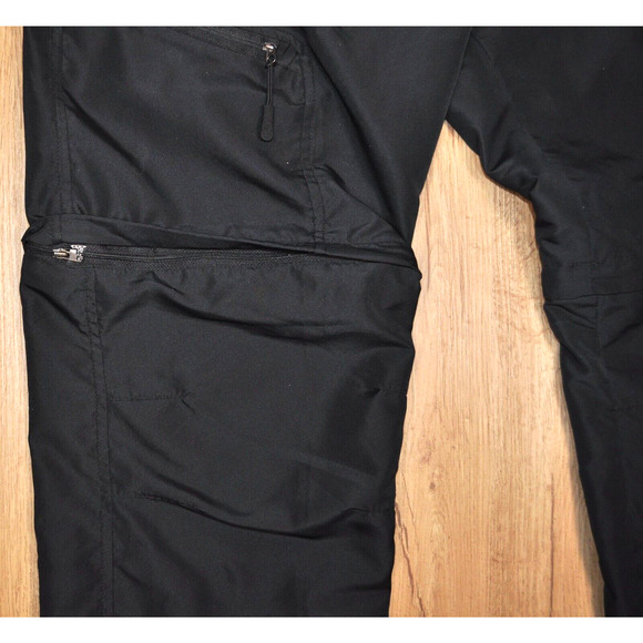 Jack Wolfskin Convertible Pants Mens XX Large Stretch Waist 28"-37" Black Travel - Picture 5 of 7